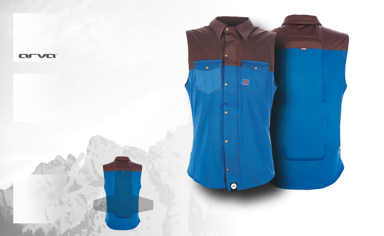 Brand | Winter Sports | AW1516 | BACK PROTECTOR | SHIRT | DESIGN | DEVELOPMENT | PRODUCTION